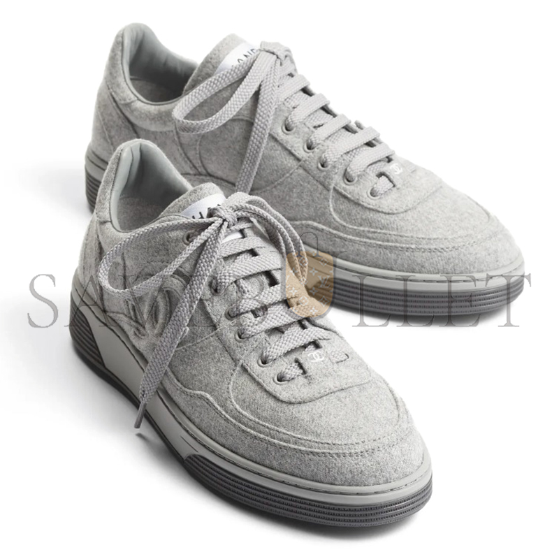 Ch*el interlocking cc logo sneakers g46011